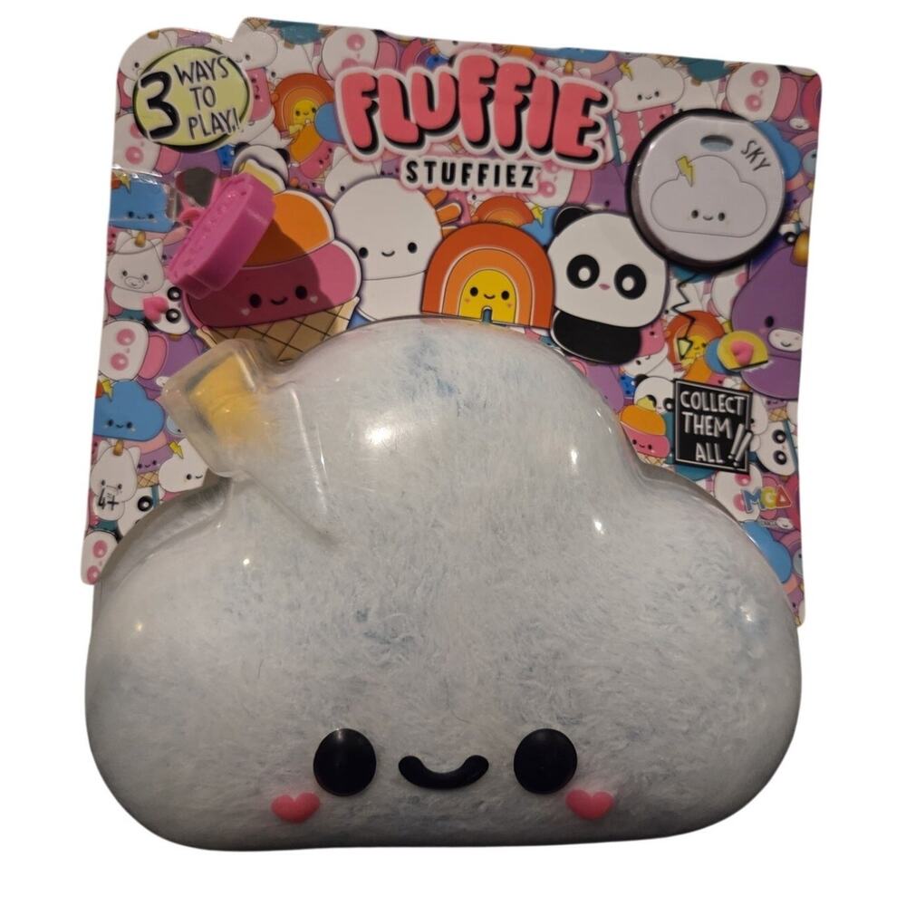 Fluffie Stuffiez Small Collectible Cloud Plush Toy New